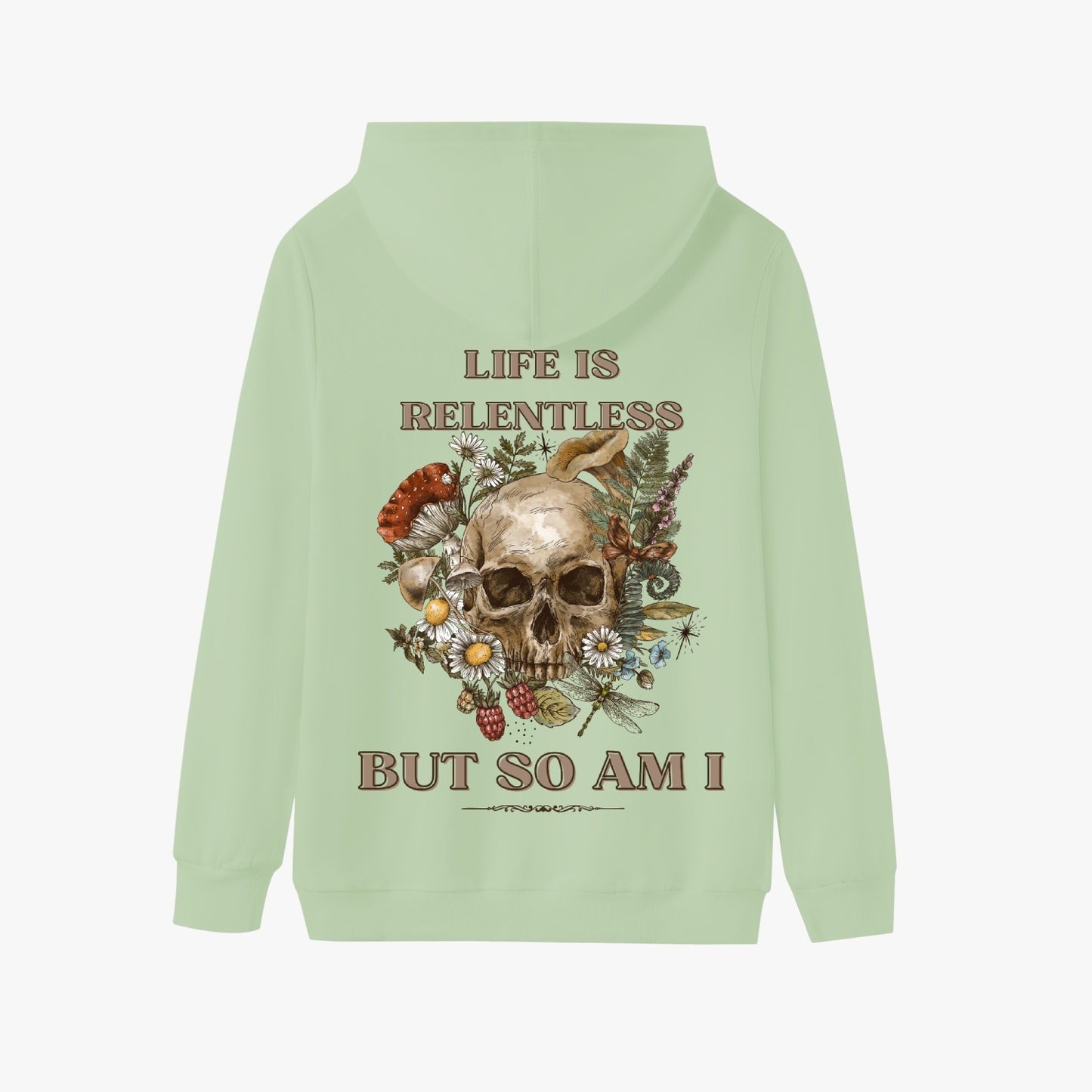 Life is Relentless, But So Am I   |    Unisex Adult Pullover Hoodie