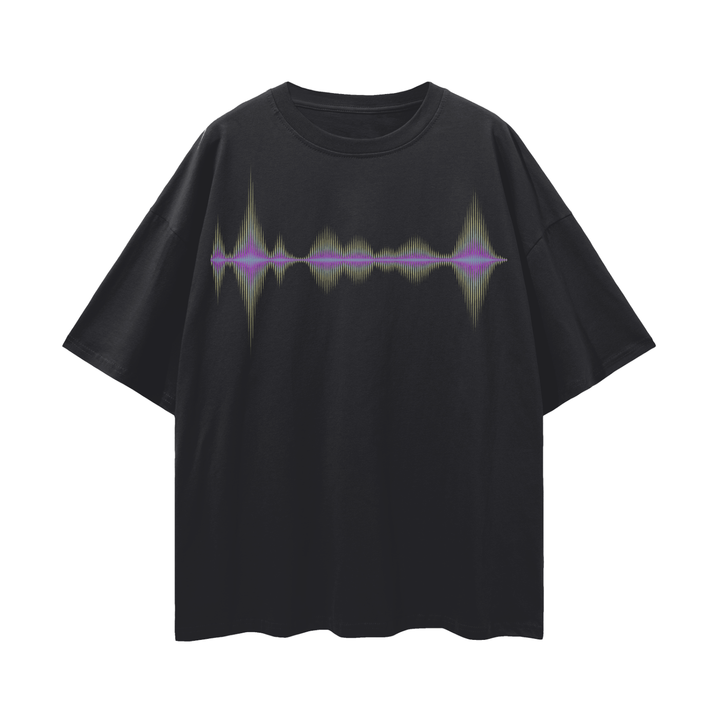 Cosmic Connection - Vibrations   |   Oversize Adult Deep Drop Shoulder Tee