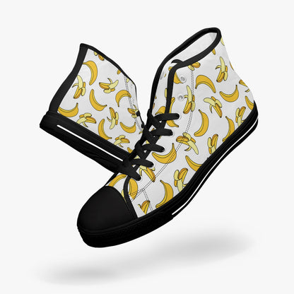 Banana   |   High-Top Canvas Shoes