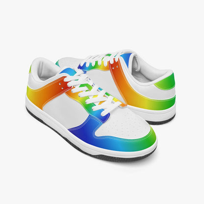 Rainbow Gradient   |   Kawa Low Top Leather Sneaker