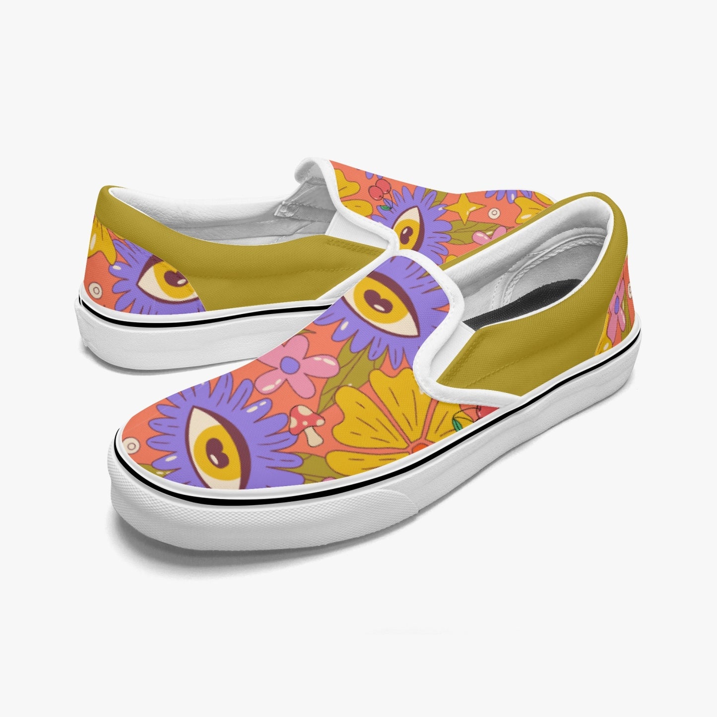 Groovy Daze    |    Slip-On Canvas Shoes