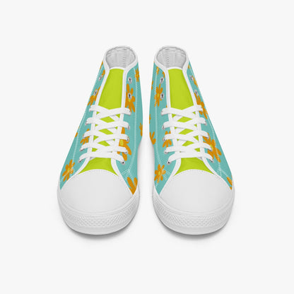 Mystery Inc.   |   High-Top Canvas Shoes