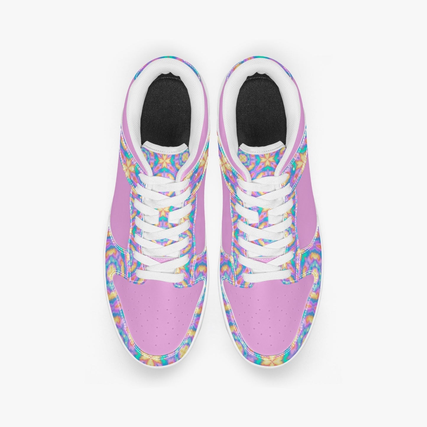 Psychedelic Kaleidoscope   |   Kawa Low Top Leather Sneakers