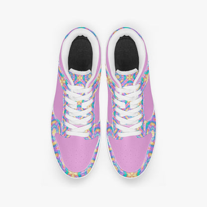 Psychedelic Kaleidoscope   |   Kawa Low Top Leather Sneakers