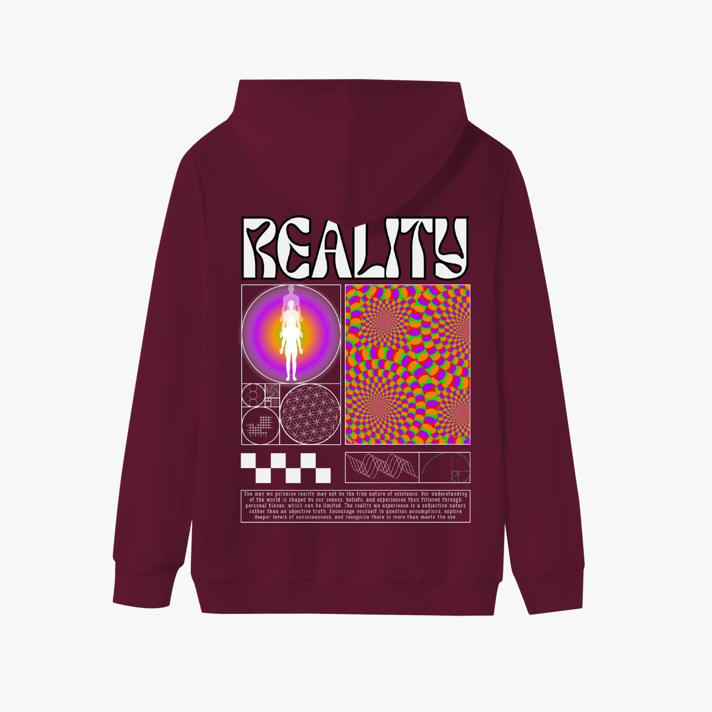 Embrace The Illusion of Reality   |   Unisex Adult Pullover Hoodie