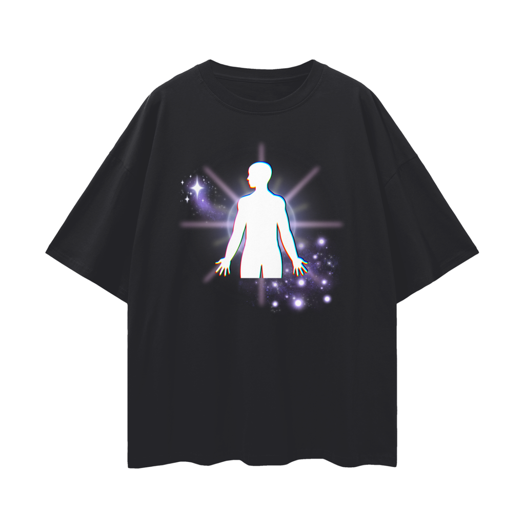 Rules of Being Human   |   Oversize Deep Drop Shoulder Tee
