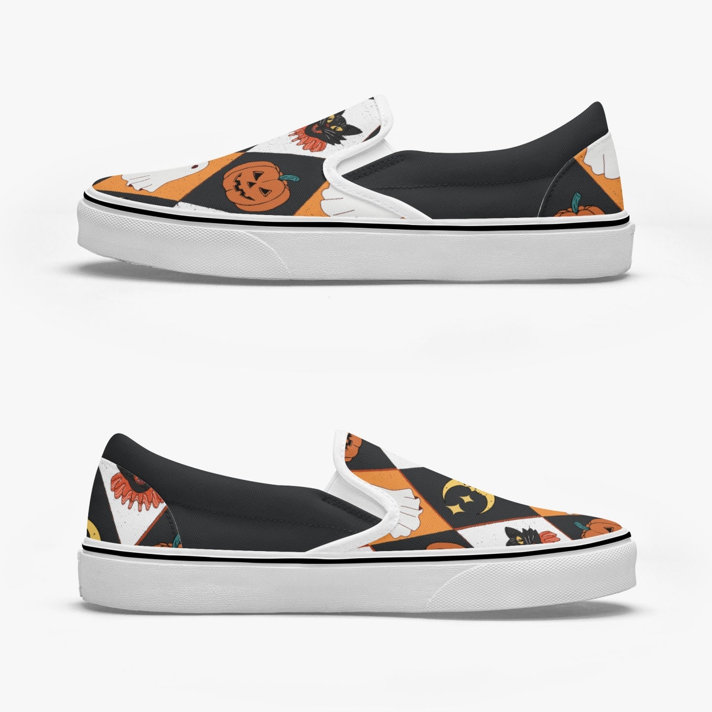 Vintage Halloween Sweater   |    Slip-On Shoes