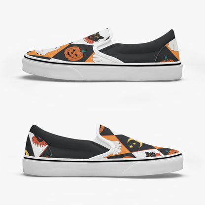 Vintage Halloween Sweater   |    Slip-On Shoes